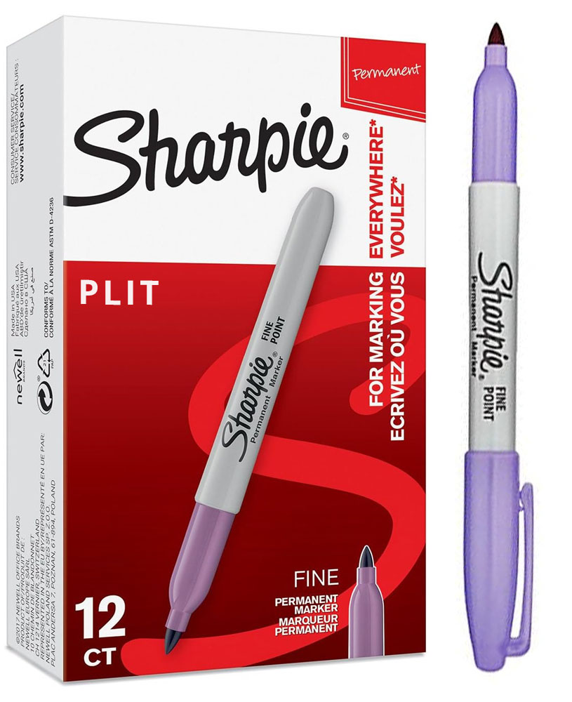 Marcador Permanente Sharpie, Morado Lila