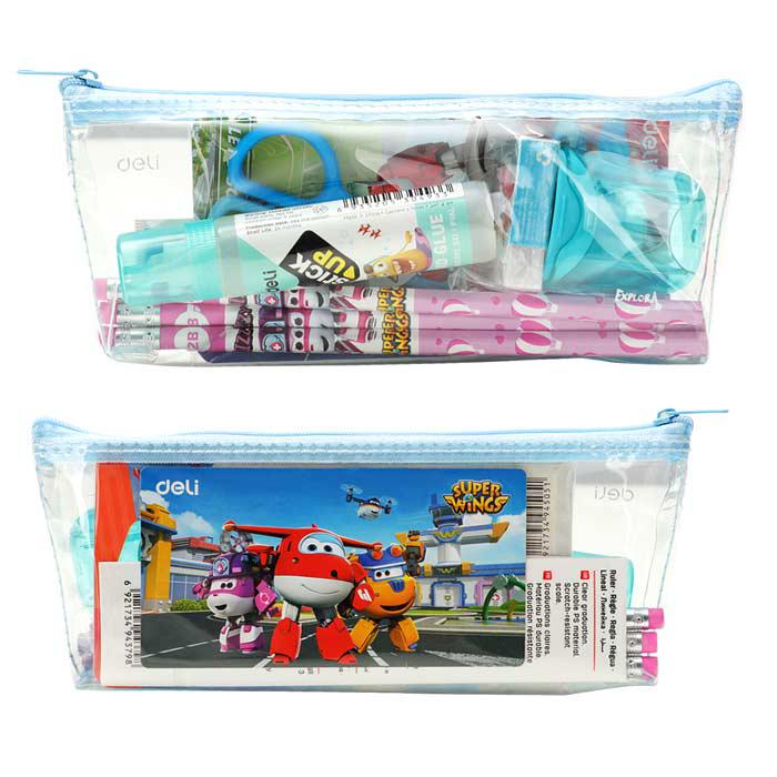 Set de Estuche Escolar Infantil, 8 Artículos 