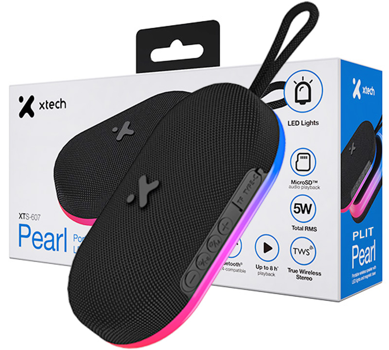 Bocina Parlante Inalámbrico Bluetooth 5.4 Xtech Pearl XTS-607