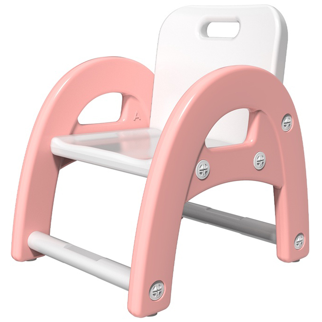 Silla Infantil Plástica para Niñas, Rosada - Deli Kids Chair 50144