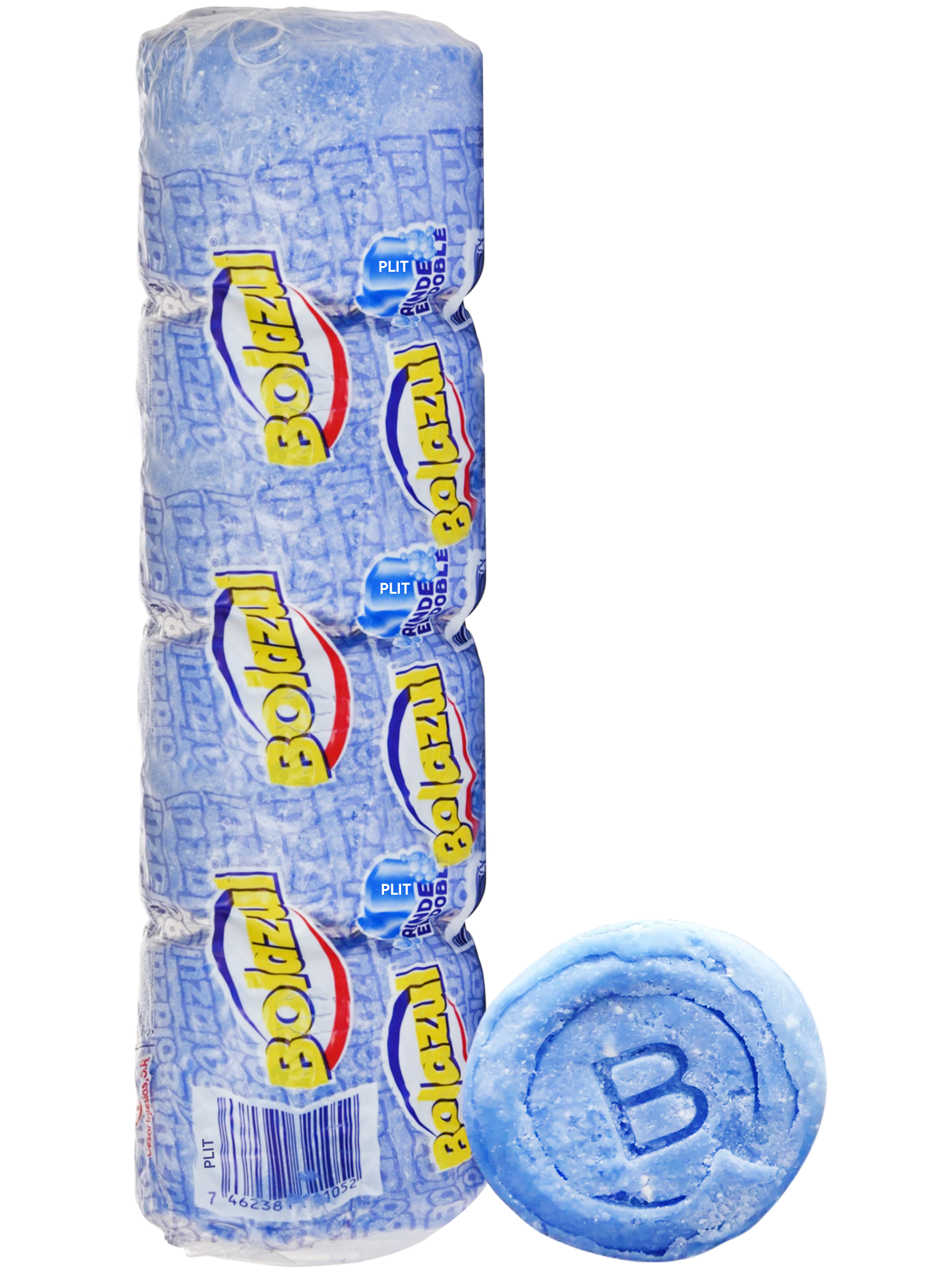 Jabón de Fregar Lavaplatos Bolazul (Azulito) Grande, 4 pcs