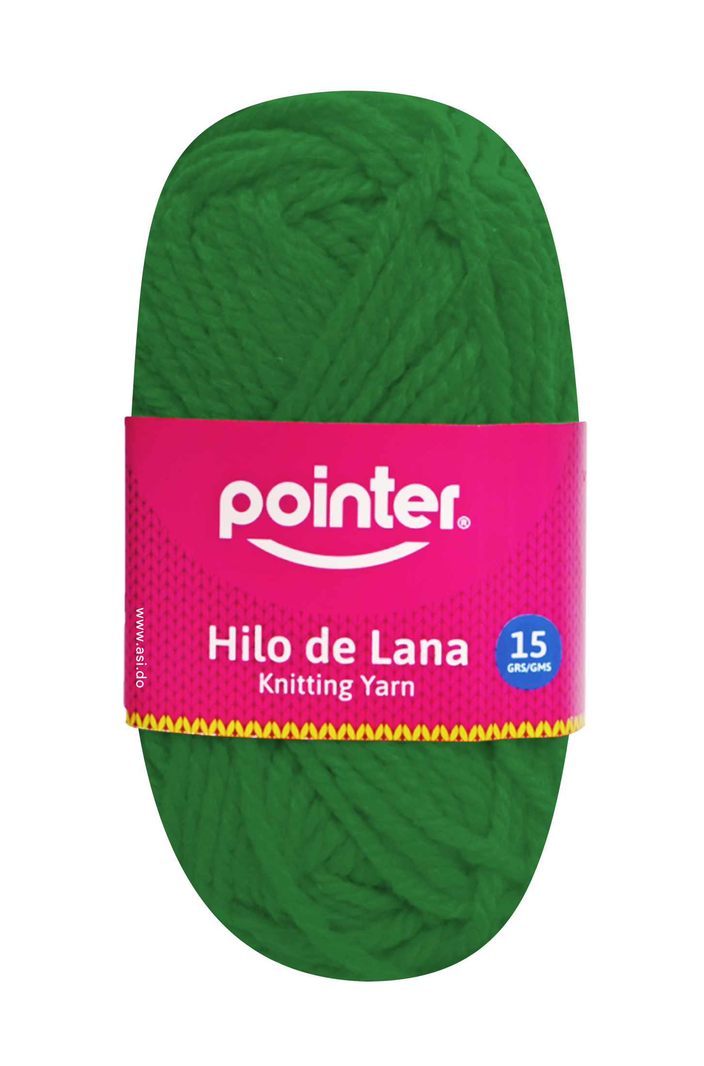 Hilo de Lana Verde, 15 grs