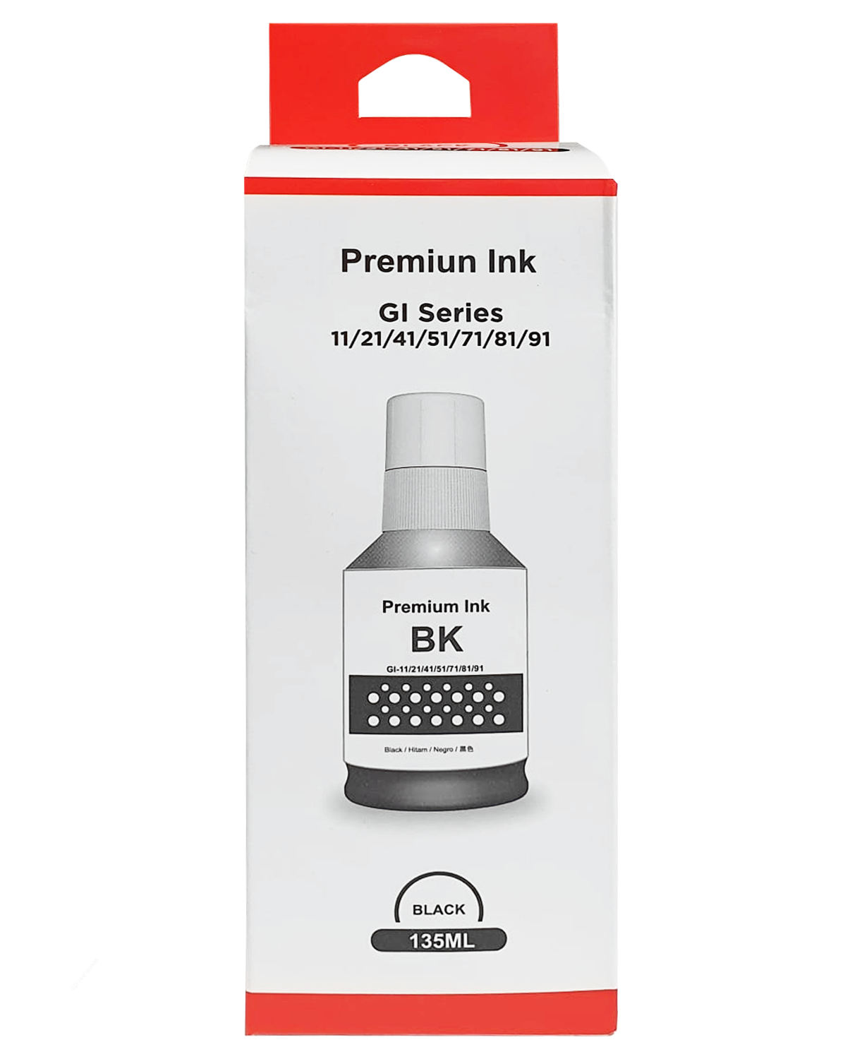 Tinta Cony Compatible con Canon GI-11 Negro, 135ml