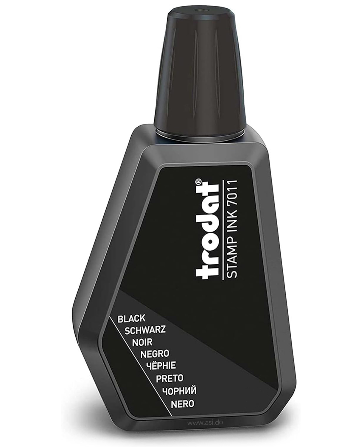 Tinta para Sellos Trodat Ideal 7011, 60ml, Negra 