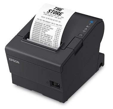 Impresora Térmica de Recibos Epson TM-T88VII USB + Wifi para Puntos de Ventas