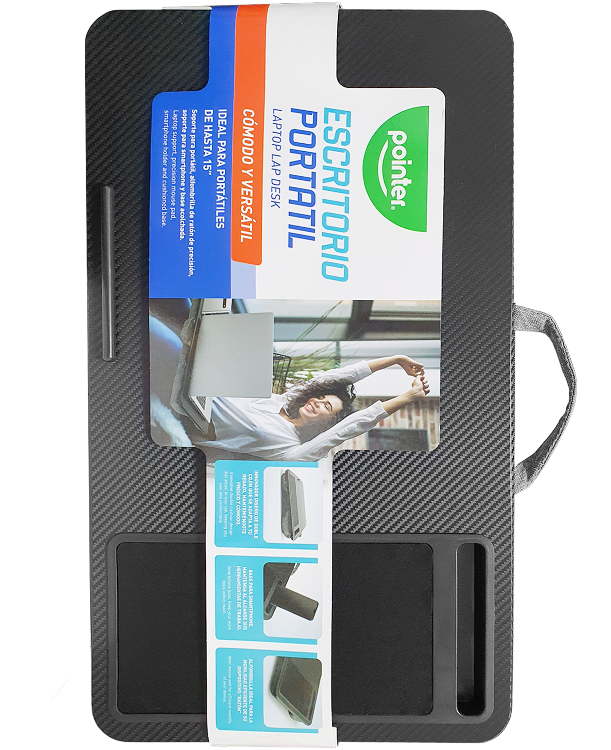 Base Portable para Laptop Acorchada - Pointer DSK-10 