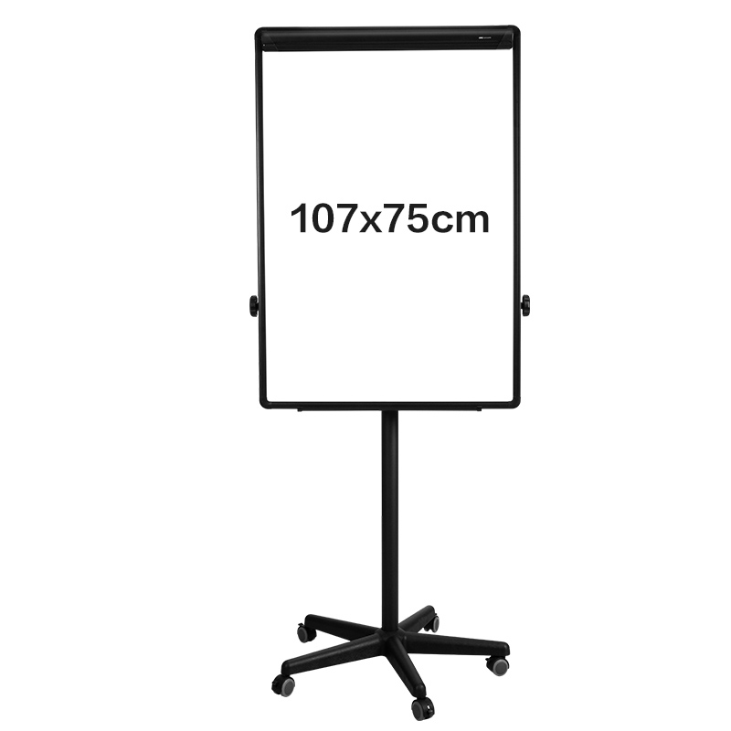 Pizarra Rotafolio Magnética 30" x 42" con Ruedas para Presentaciones
