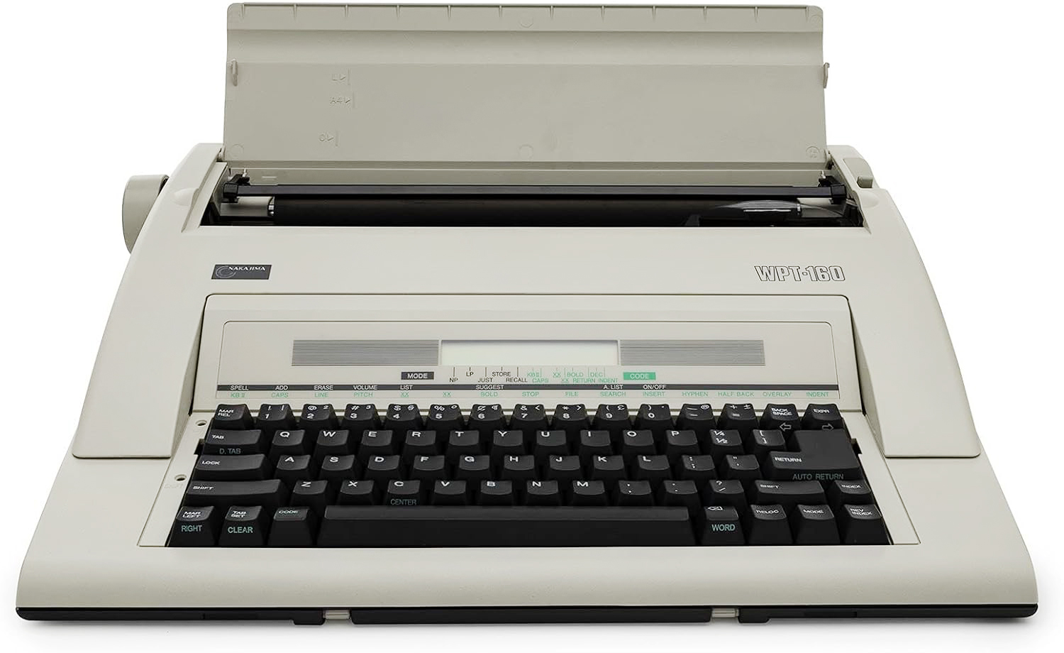 Máquina de Escribir CON Pantalla LCD- Nakajima WP-T160