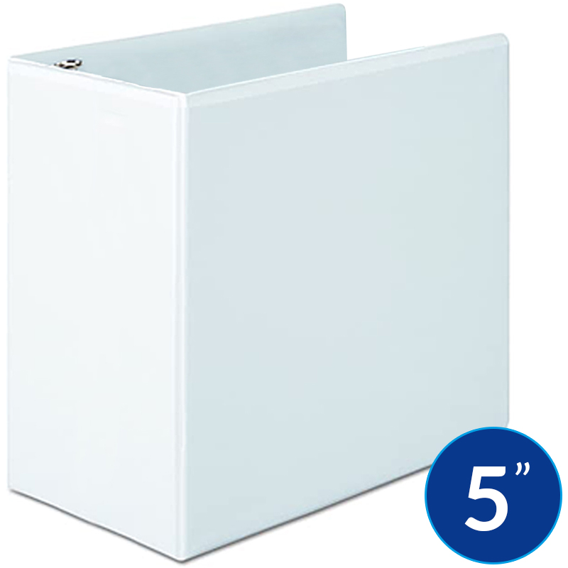 Carpeta de 5" Pulgadas con Cover, Blanco