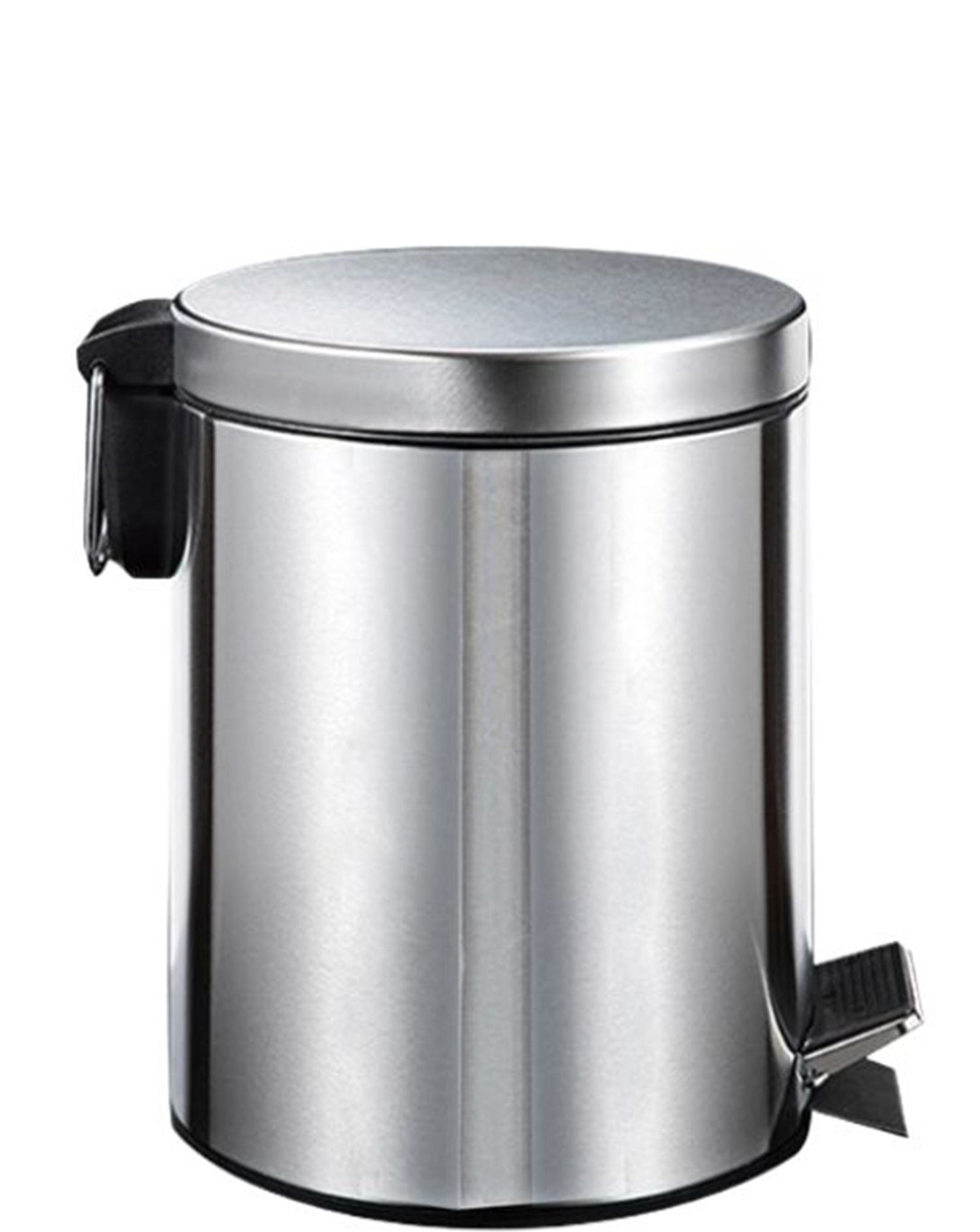 Cesto de Metal Redondo Foska con Pedal, 8 Litros