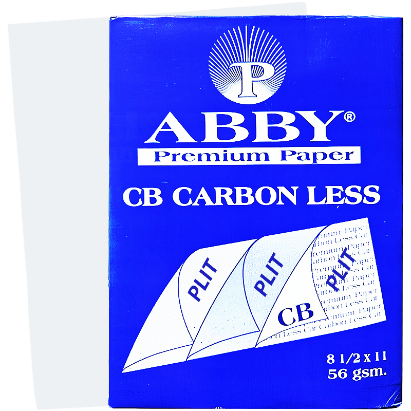 Papel de Carbón NCR CB-16 Orignal Autocopiativo 8.5" x 11" Blanco
