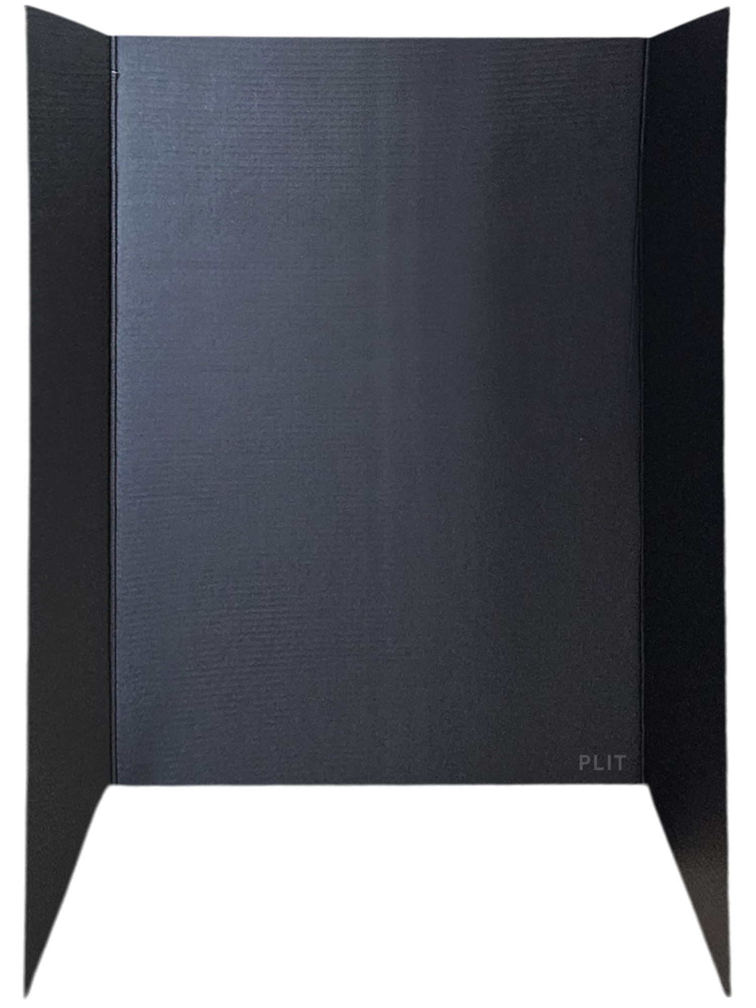 Tablero Plegable Tri-Fold 48" x 36" para Presentaciones, Negro