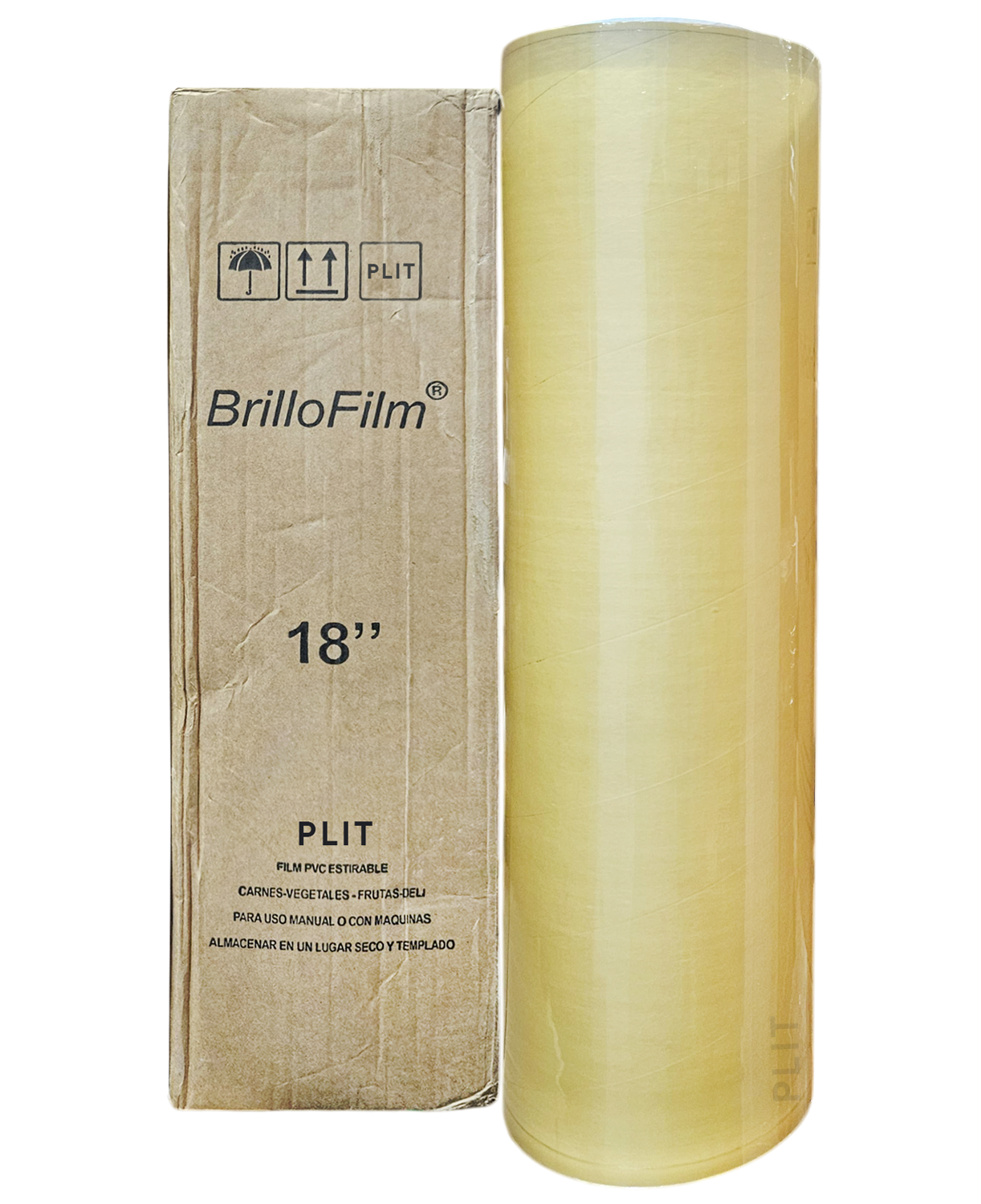 Rollo Plástico Film Brillo Film para Alimentos 18" x 700 yardas