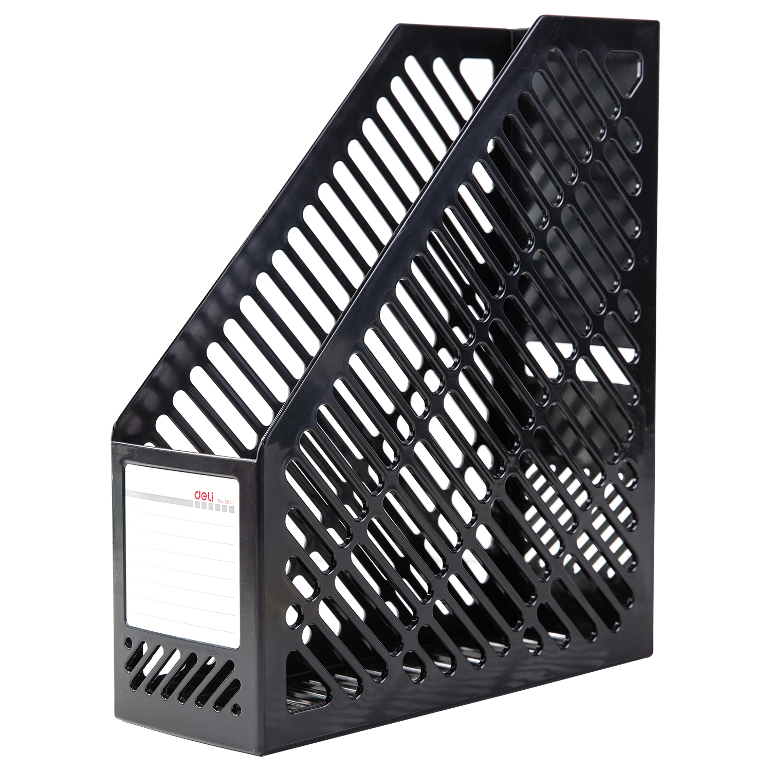 Porta Revista Plastico, Negro
