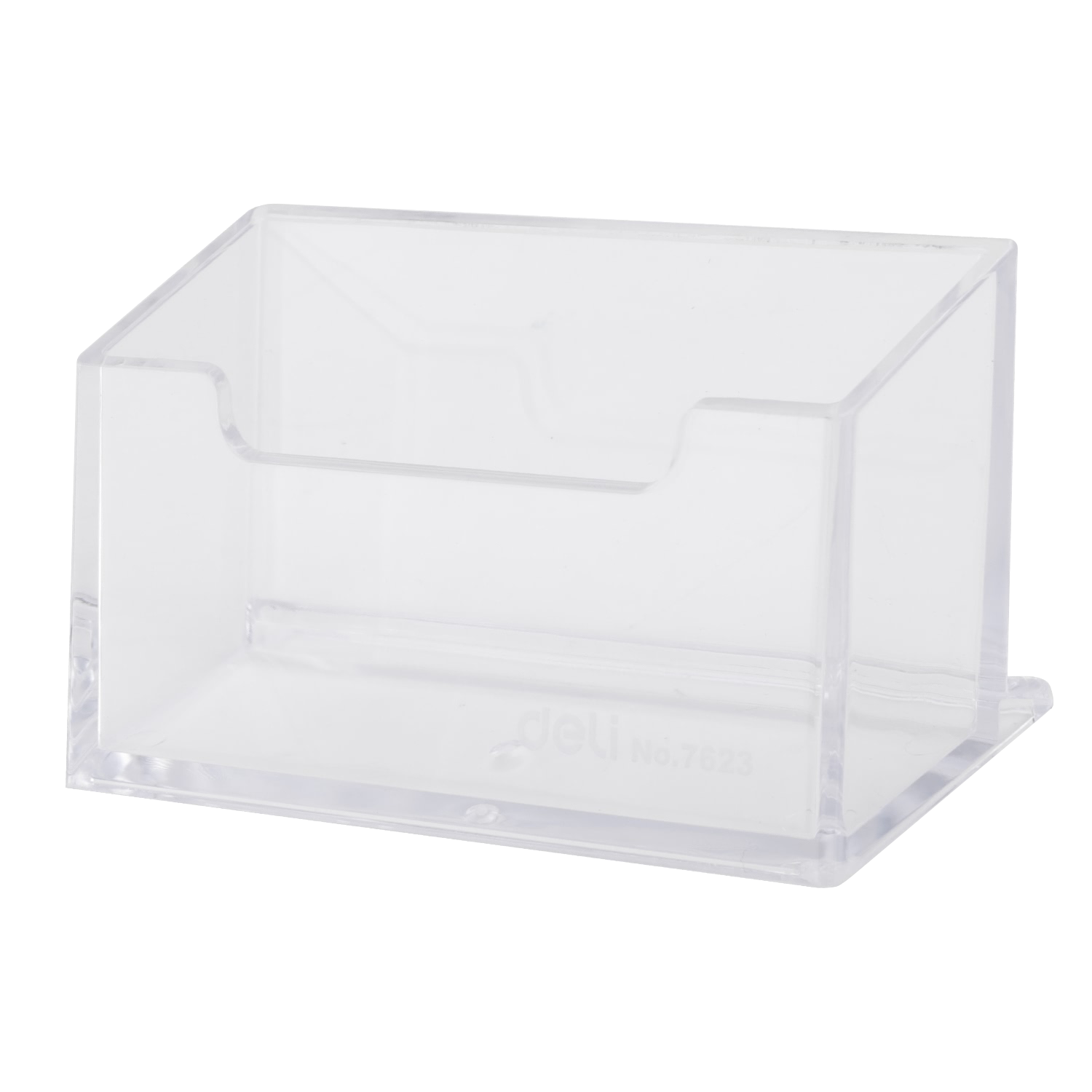 Tarjetero de Escritorio, Transparente - Deli Start 7623