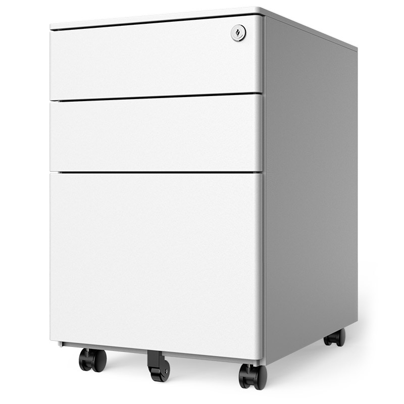 Archivo Modular de 3 Gavetas, Blanco
