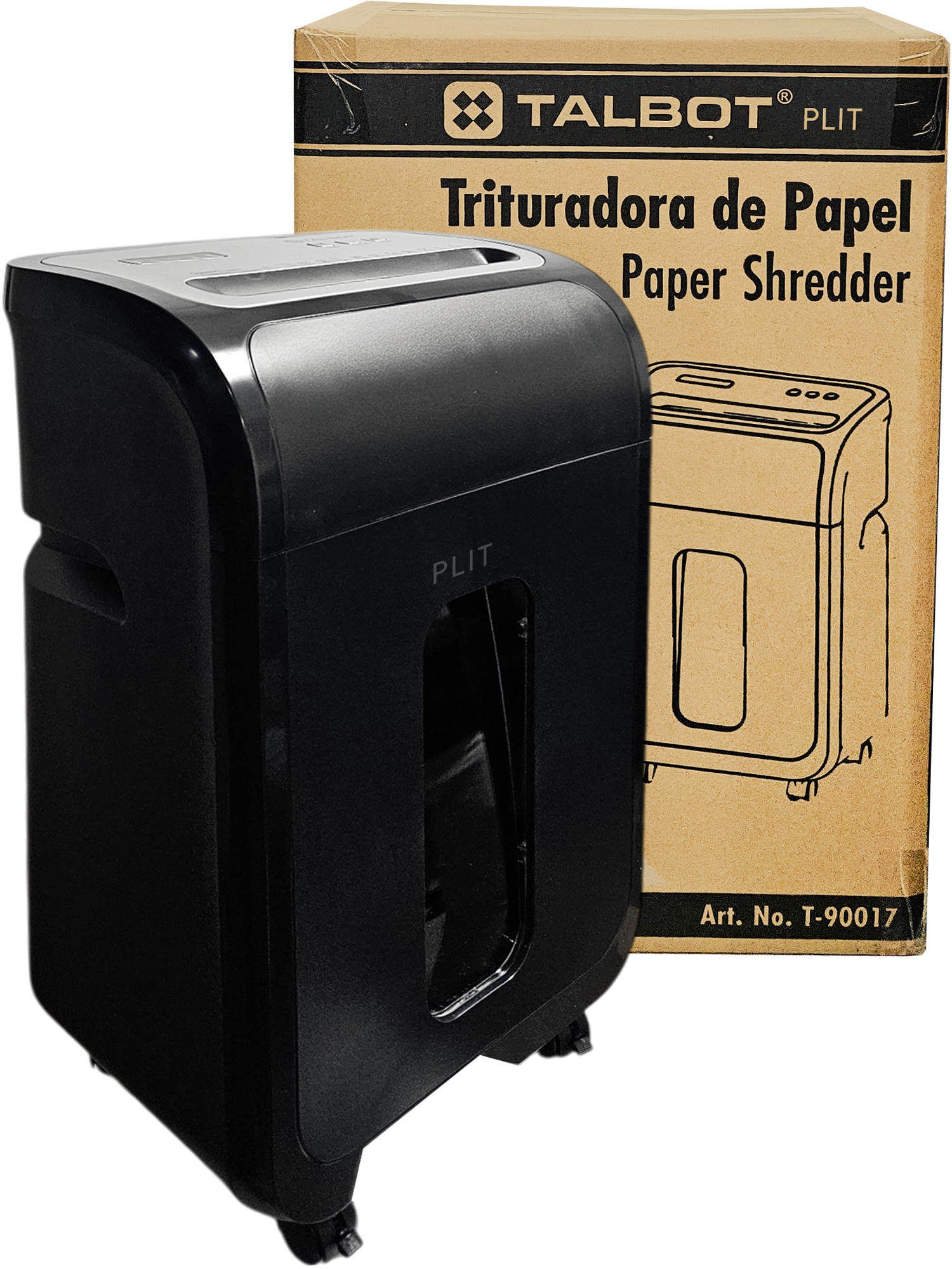 Trituradora de Papel Talbot 14 Hojas, 20 Litros