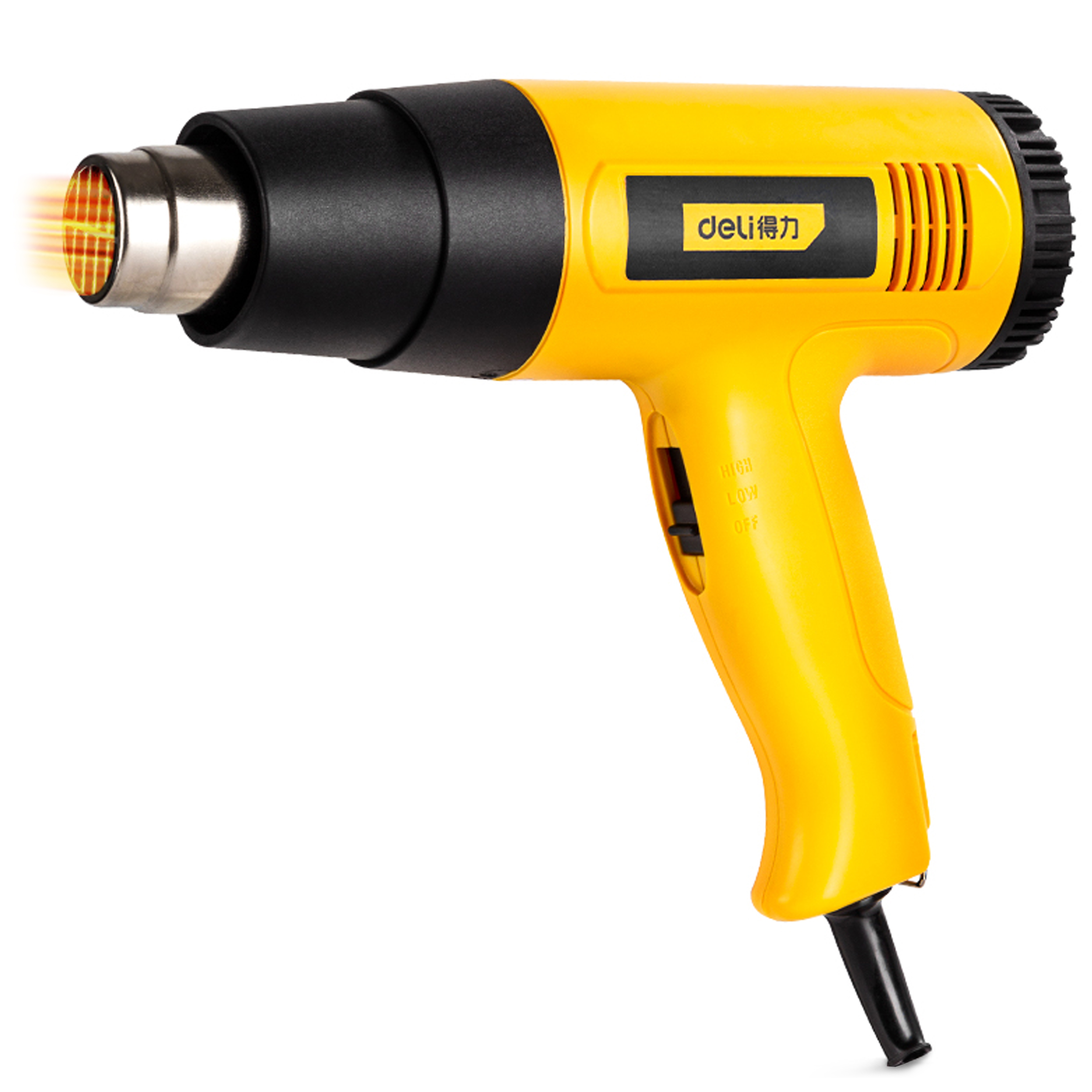Pistola de Aire Caliente, 2,000 Watts - Deli DL391201