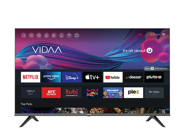 Televisor Hisense 40" - HD VIDAA Smart TV - Serie A4