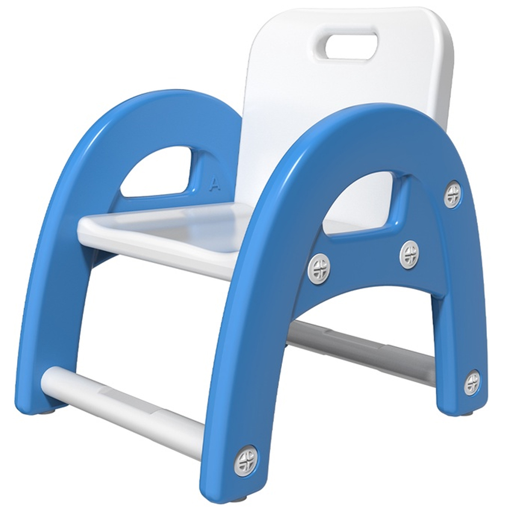 Silla Infantil Plástica para Niñas, Azul - Deli Kids Chair 50144