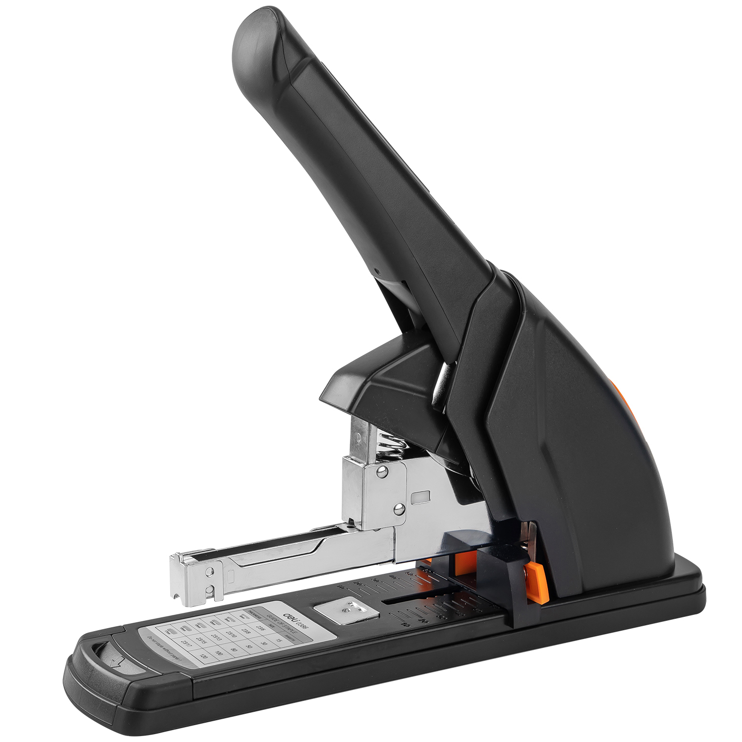 Grapadora Heavy Duty 120 Hojas, Negra - Deli E0386