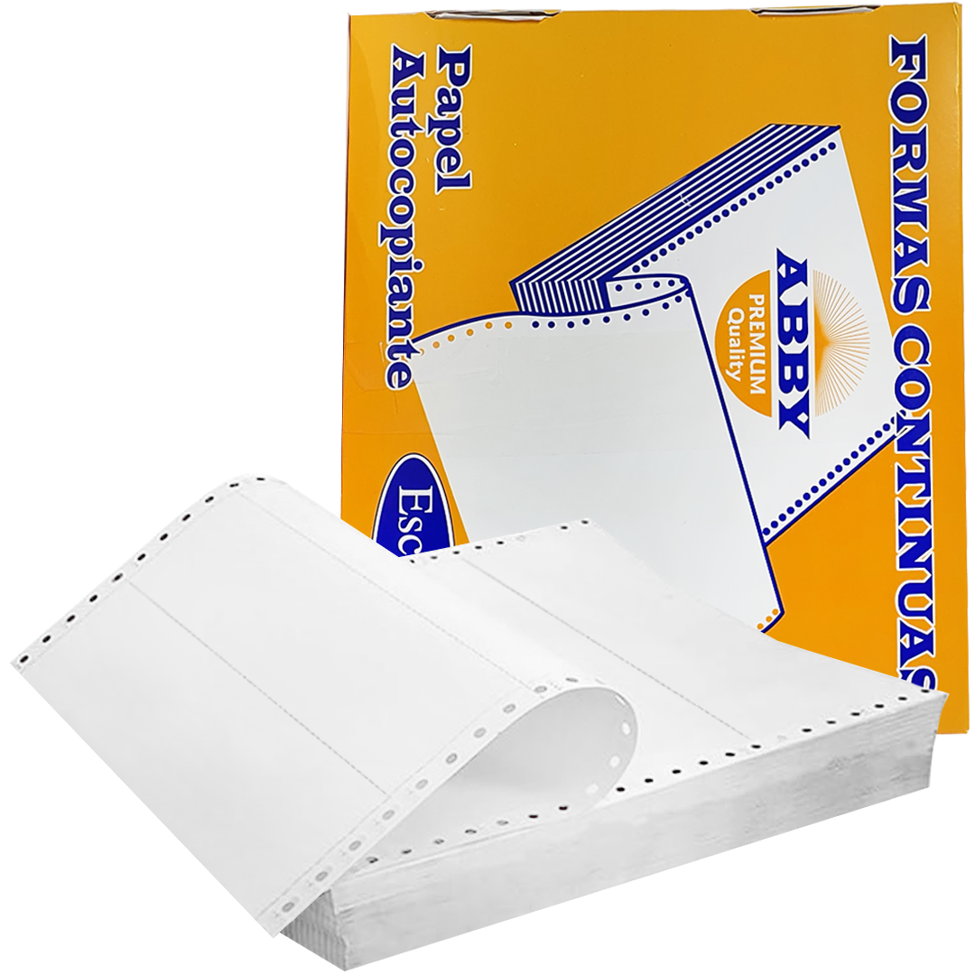 Papel Continuo ABBY 9.5" x 3 3/2" - 1 Parte