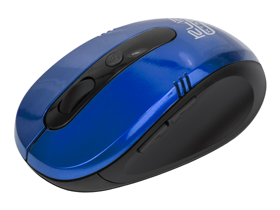 Mouse Inalámbrico Azul Klip Kmw 330 Bl