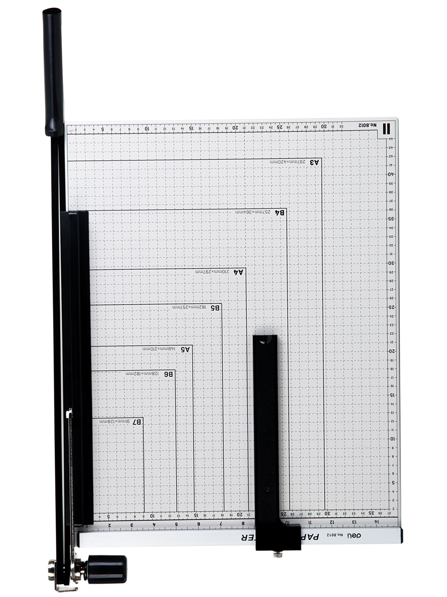Guillotina Metálica A3, 18" x15", 12 Hojas - Deli E8012
