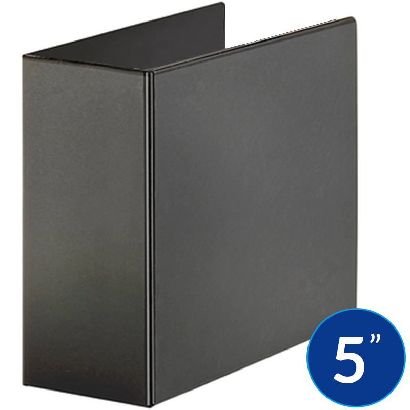 Carpeta de 5" Pulgadas con Cover, Negro