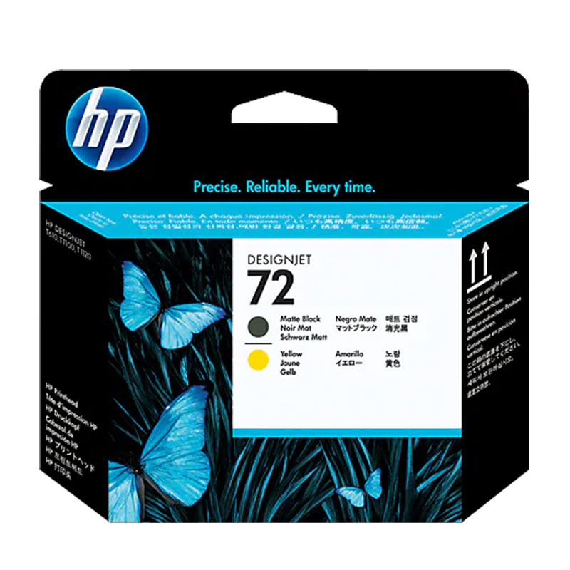 Cartucho Hp 72 Amarillo