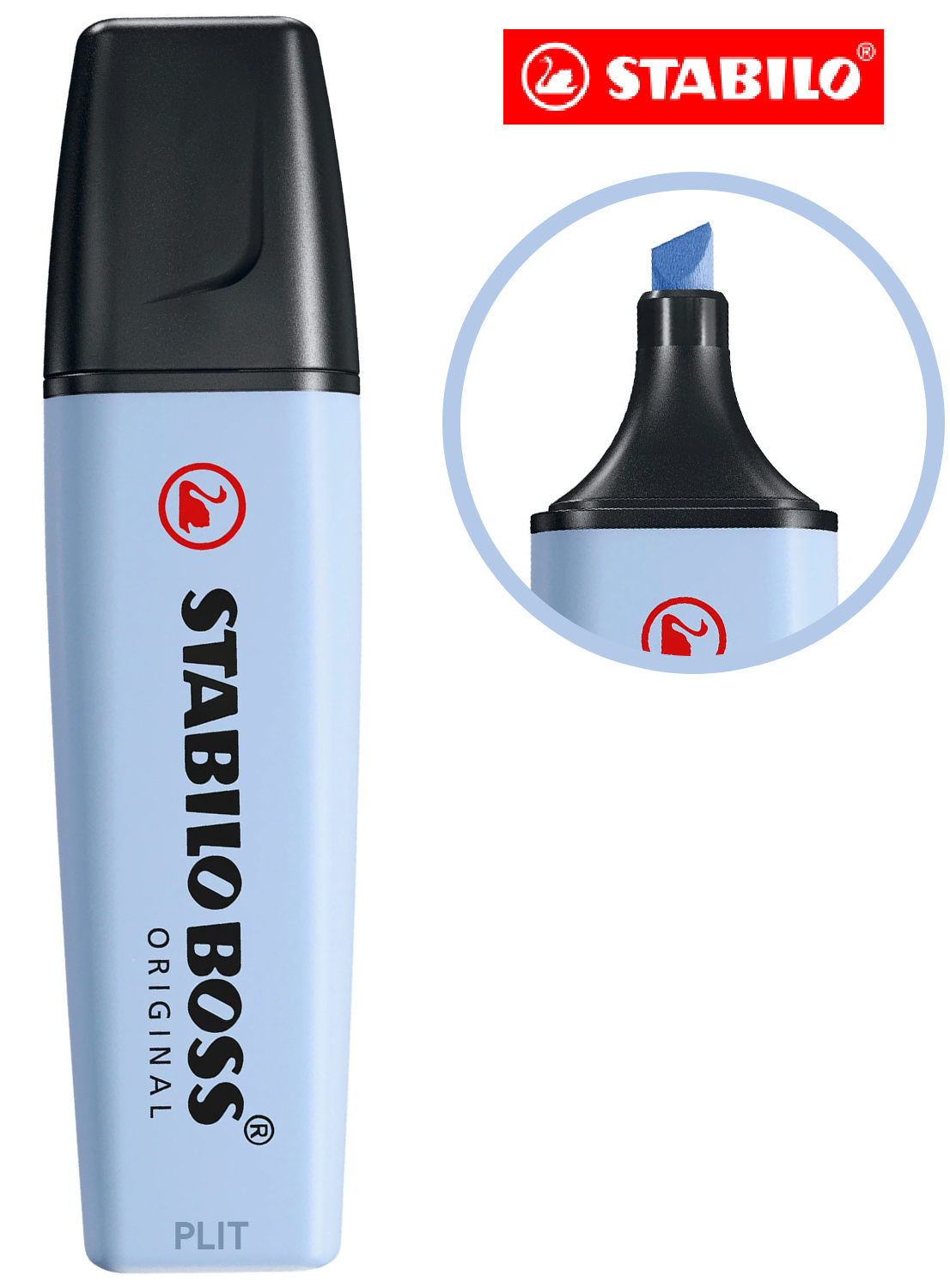 Resaltador Stabilo Boss Pastel Cloudy Blue (Azul Nublado)