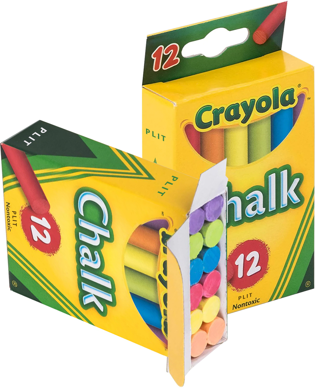 Tizas Crayola de Colores Pastel, 12 pcs
