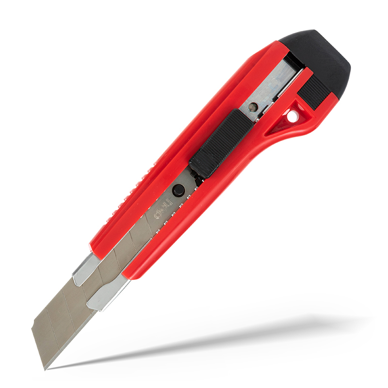 Cuchilla Retráctil 8 mm, Bloqueo Automático - Deli 2031