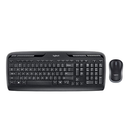 Teclado + Mouse Wireless Logitech Mk320