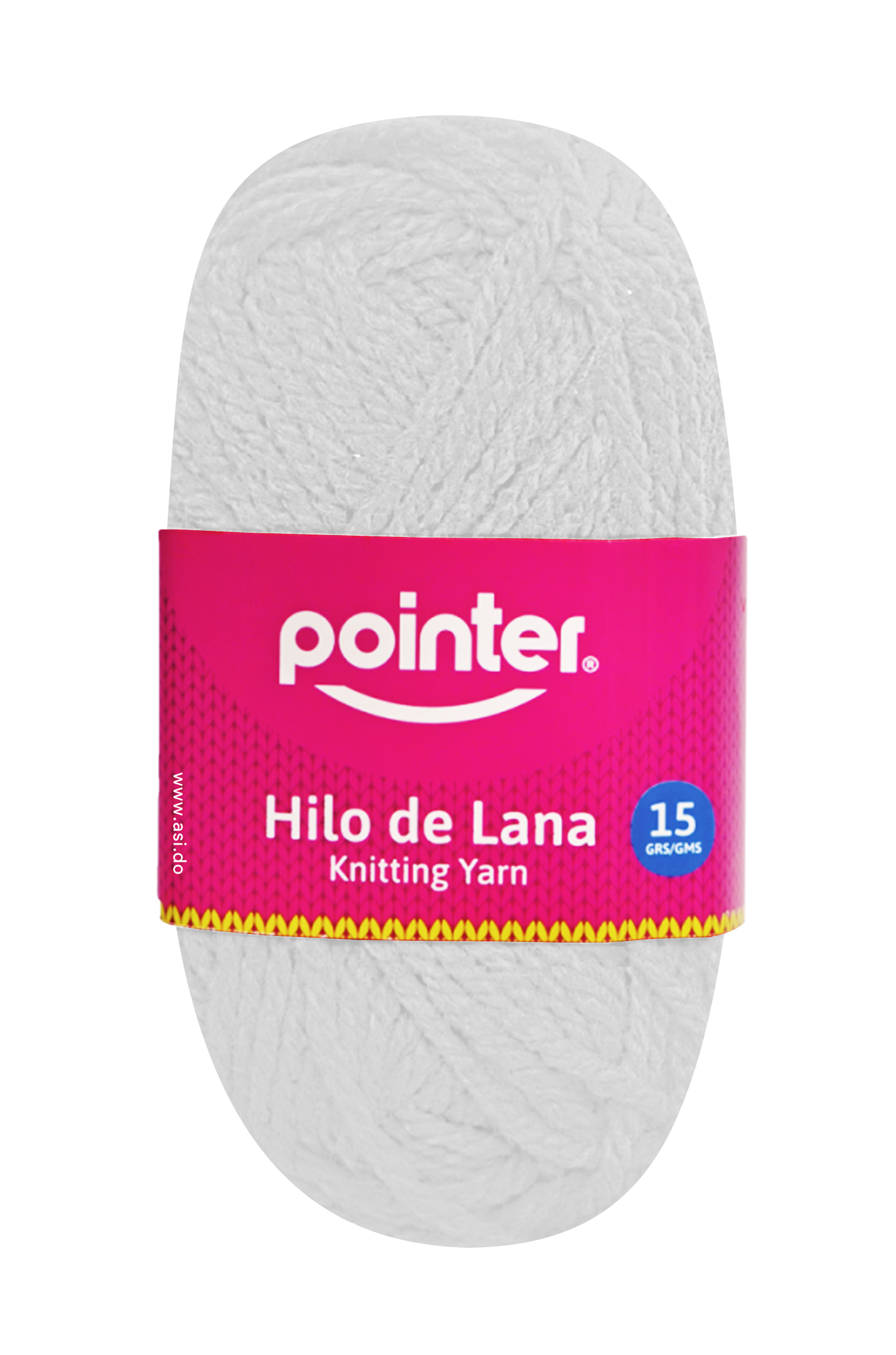 Hilo de Lana Blanco, 15 grs