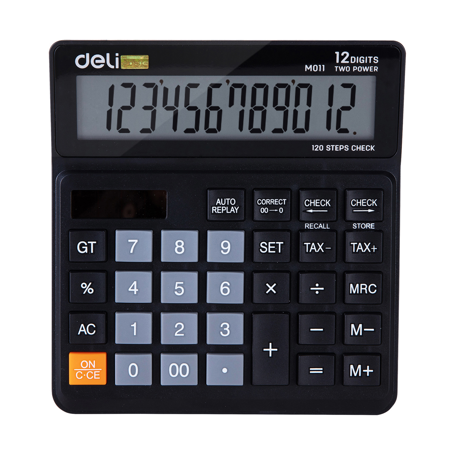 Calculadora Mediana de 12 Dígitos con Botón de ITBIS - Deli M01120