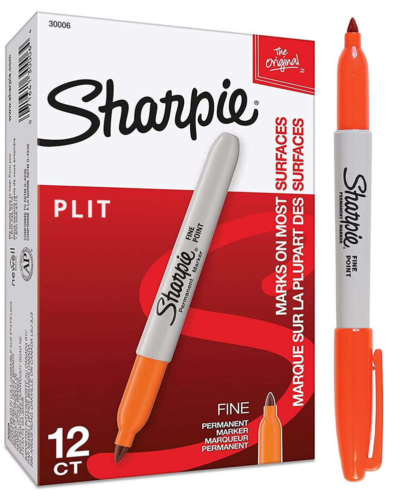 Marcador Permanente Sharpie, Naranja