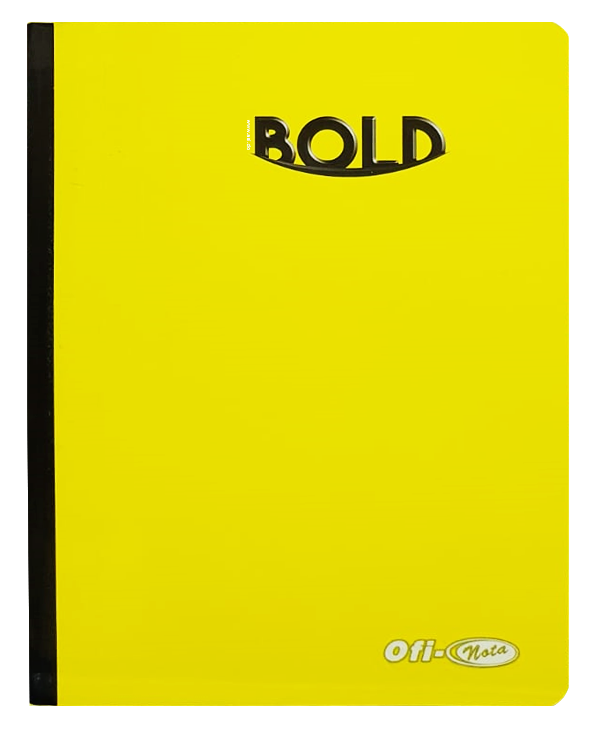Cuaderno Cosido Ofi-Nota Bold Amarillo, 200 Paginas