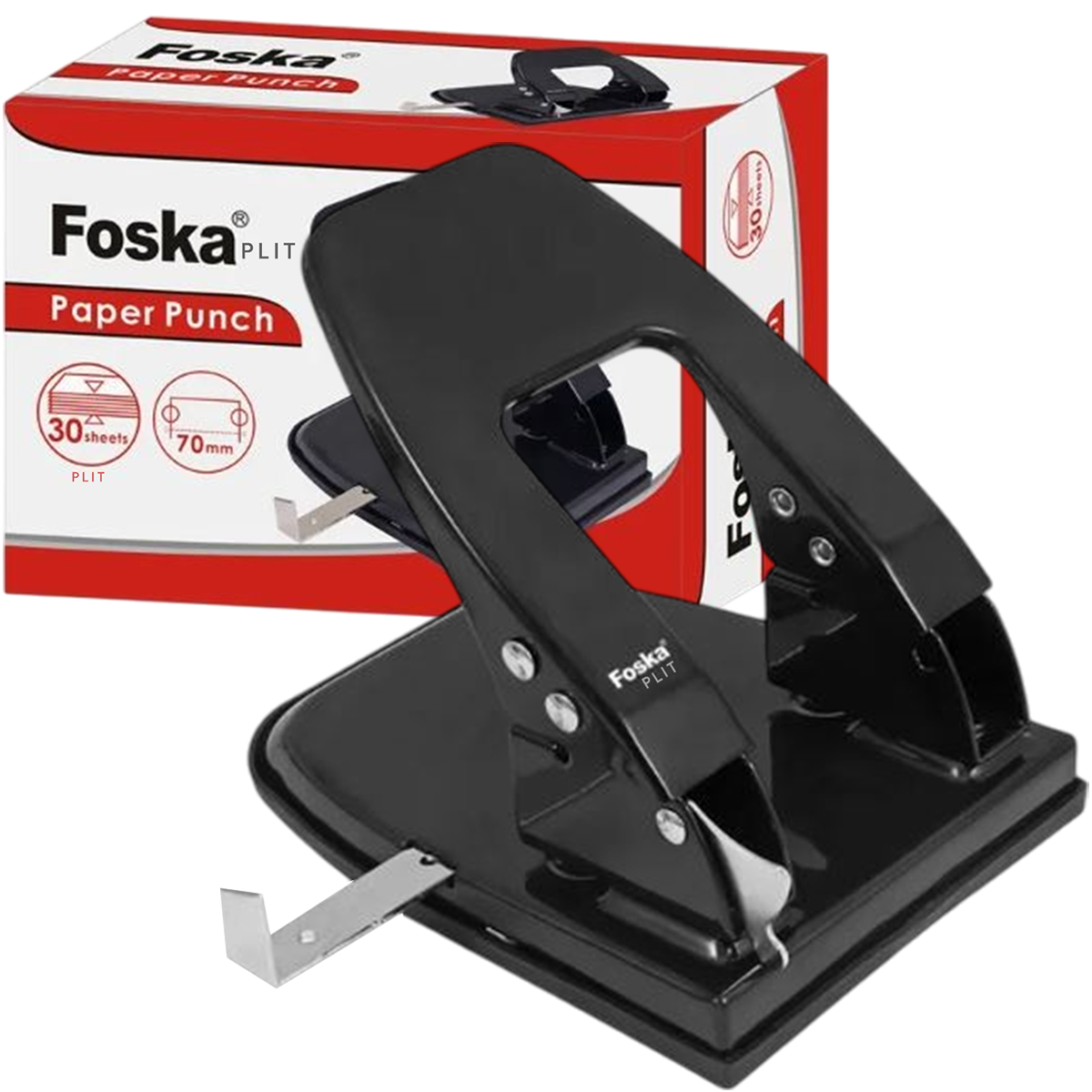 Perforadora de 2 Hoyos para 30 Hojas - Foska PP7003