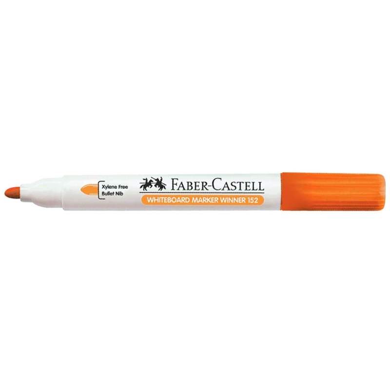 Marcador de Pizarra Faber-Castell 152, Naranja