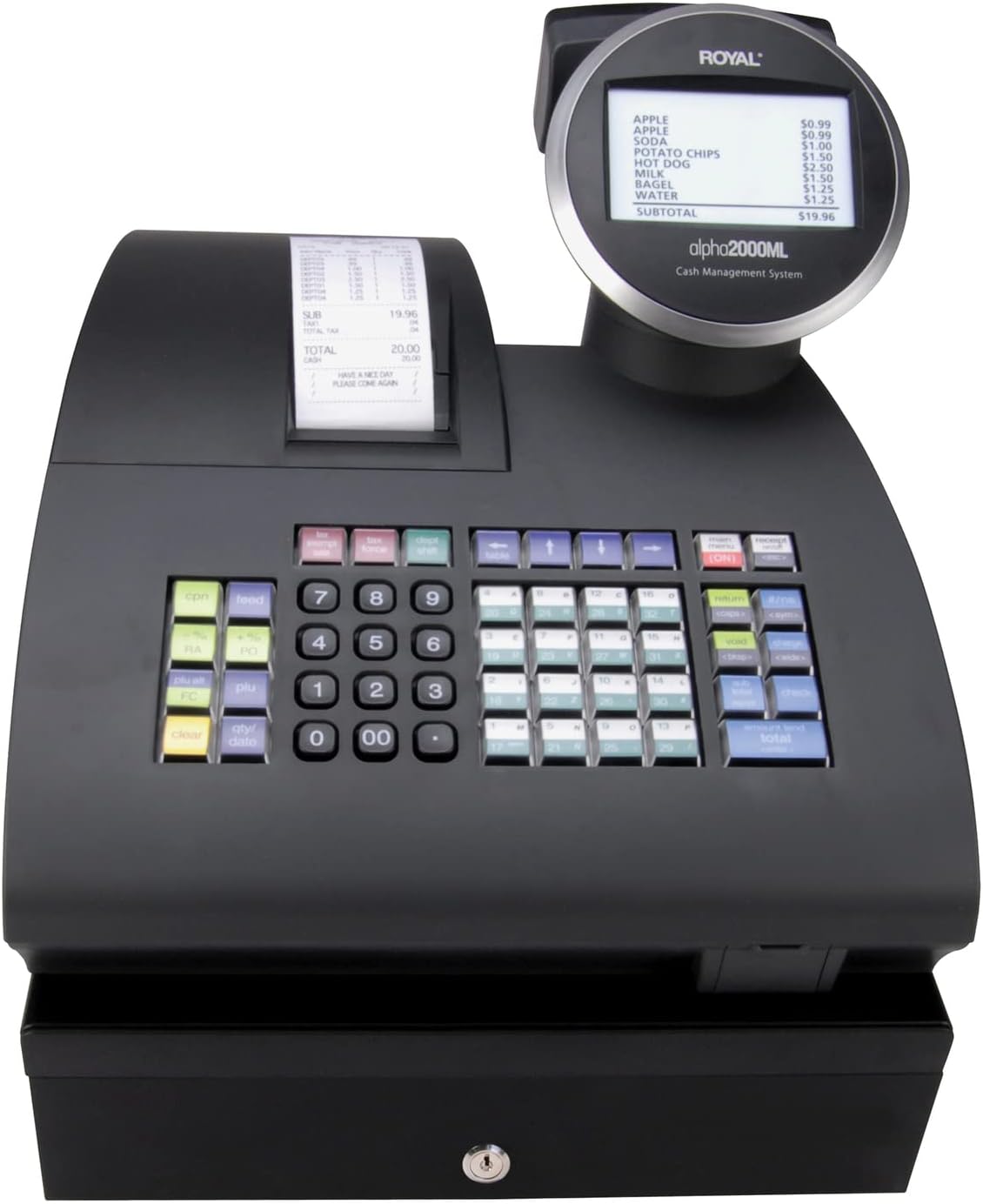 Caja Registradora Electrónica Royal Alpha 2000ML