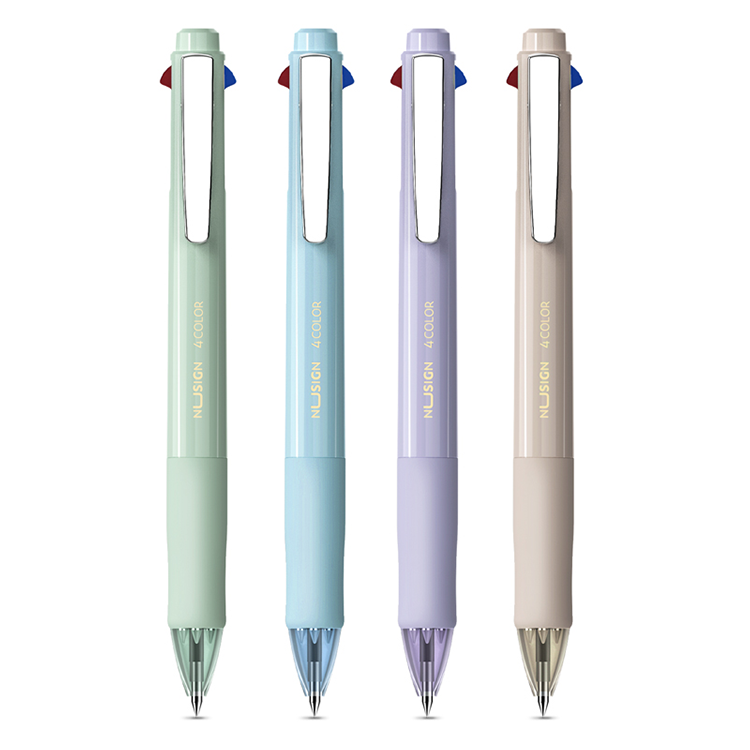 Bolígrafo de 4 colores, Deli Nusign NS751