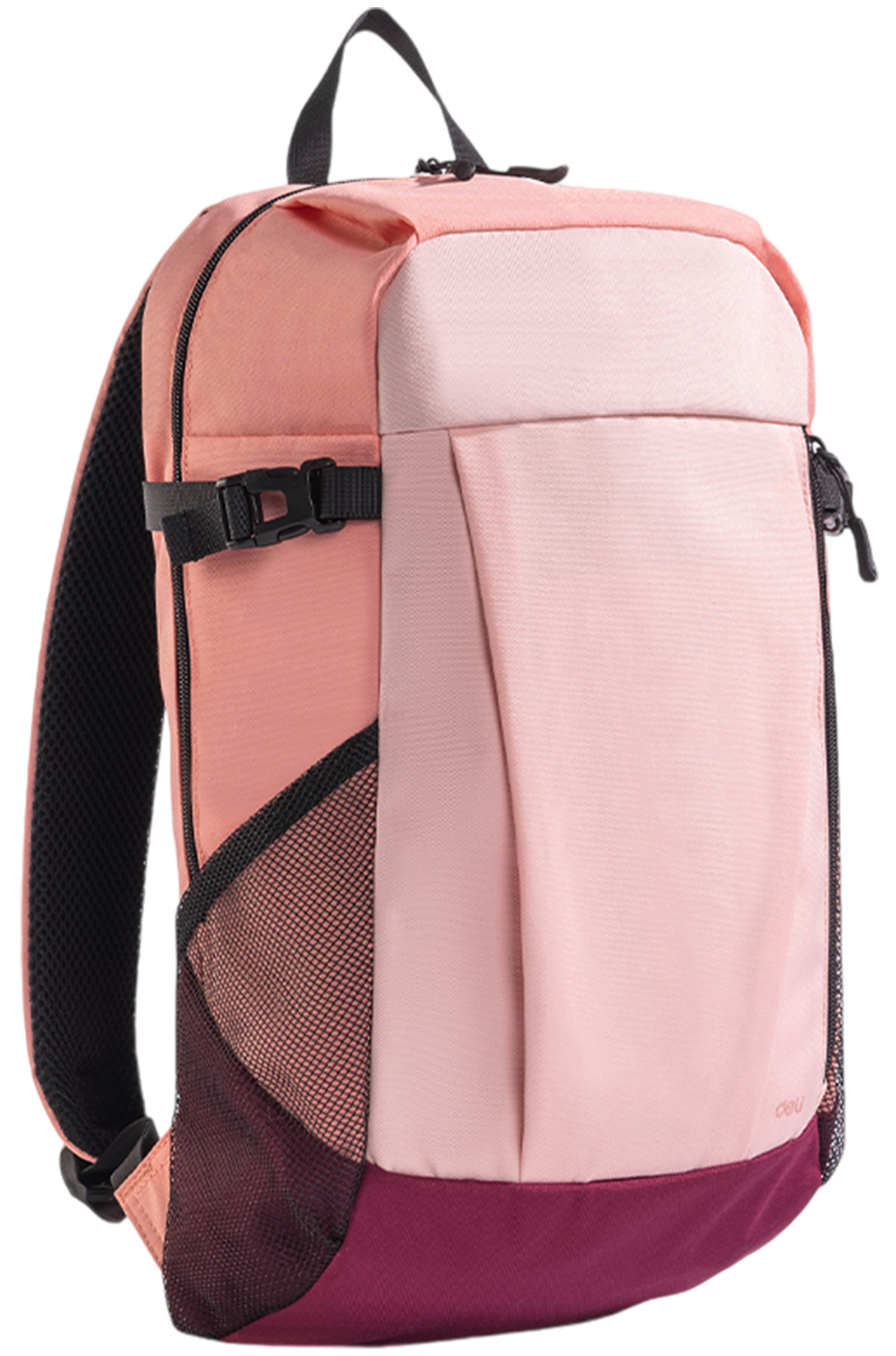  Mochila de Viaje 18" Estilo Minimalista, Rosado - Deli BG126