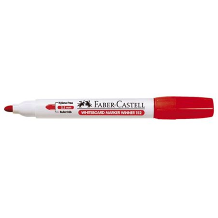 Marcador de Pizarra Faber-Castell 152, Rojo
