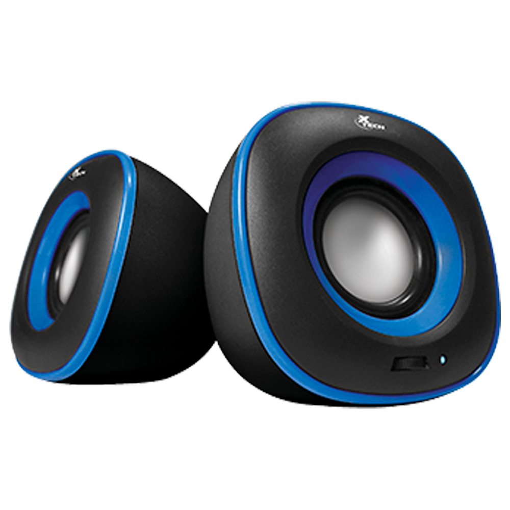 Bocina Estéreo Multimedia 2.0 Xtech Spekter XTS-115BL