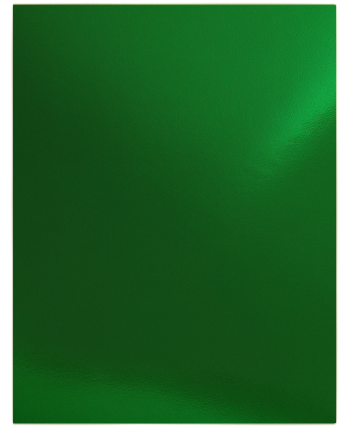 Lámina de Cartulina Verde Metálico 20" x 26"