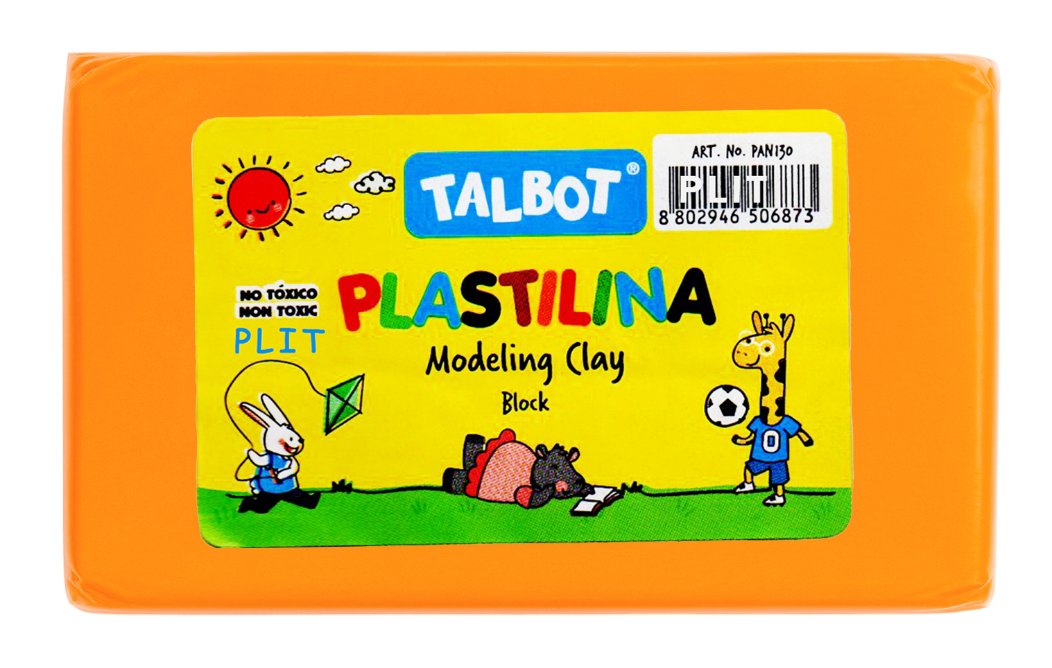 Masilla Plastilina Talbot Naranja 150 gr