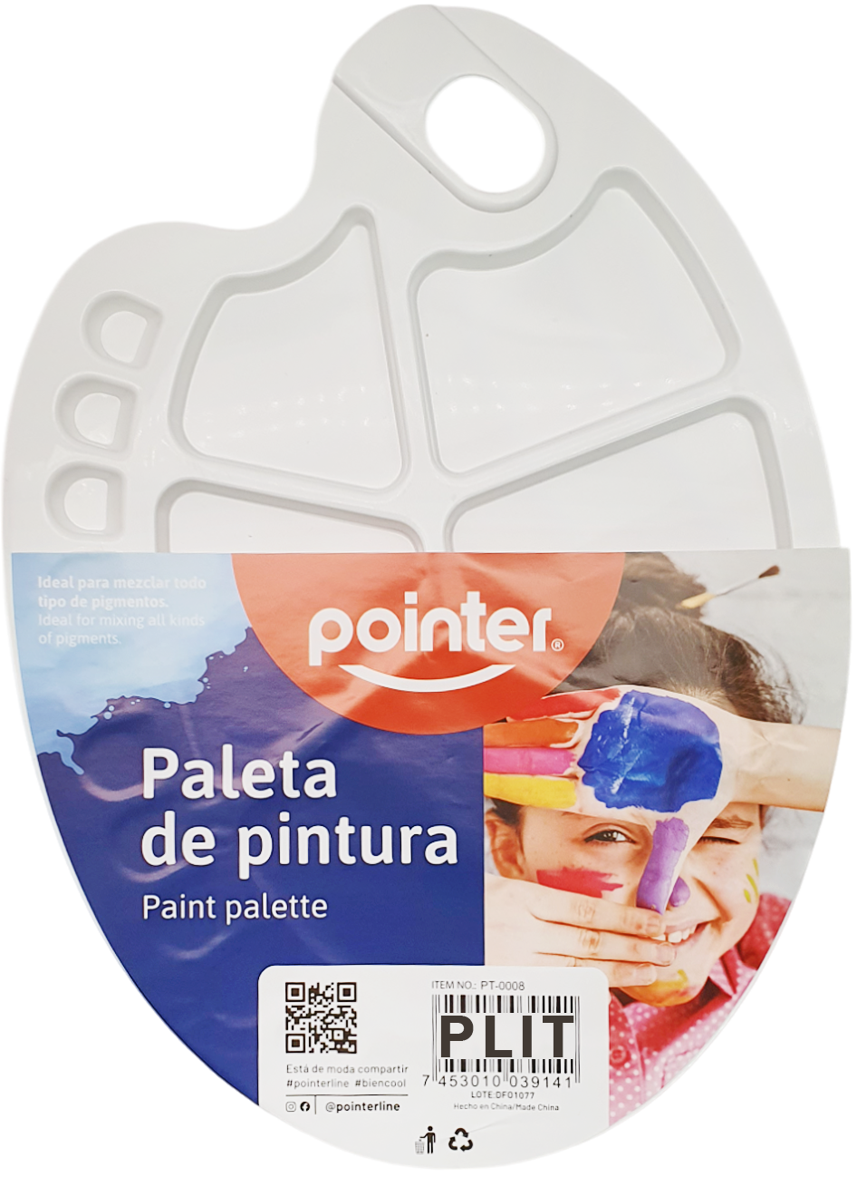 Paleta de Pintura Múltiples Pointer PT-0008