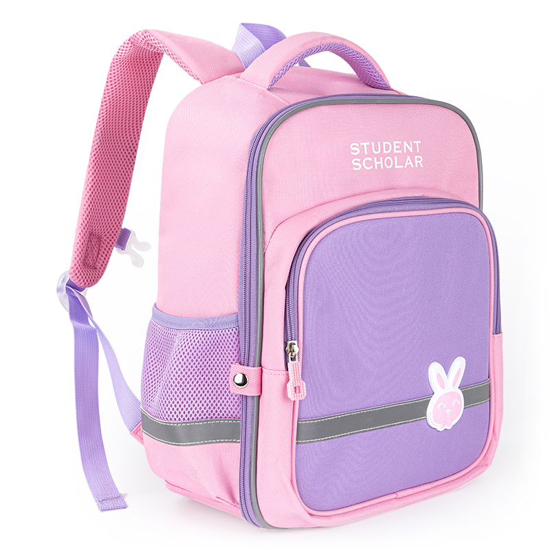 Mochila Escolar 15" Rosada para Estudiantes
