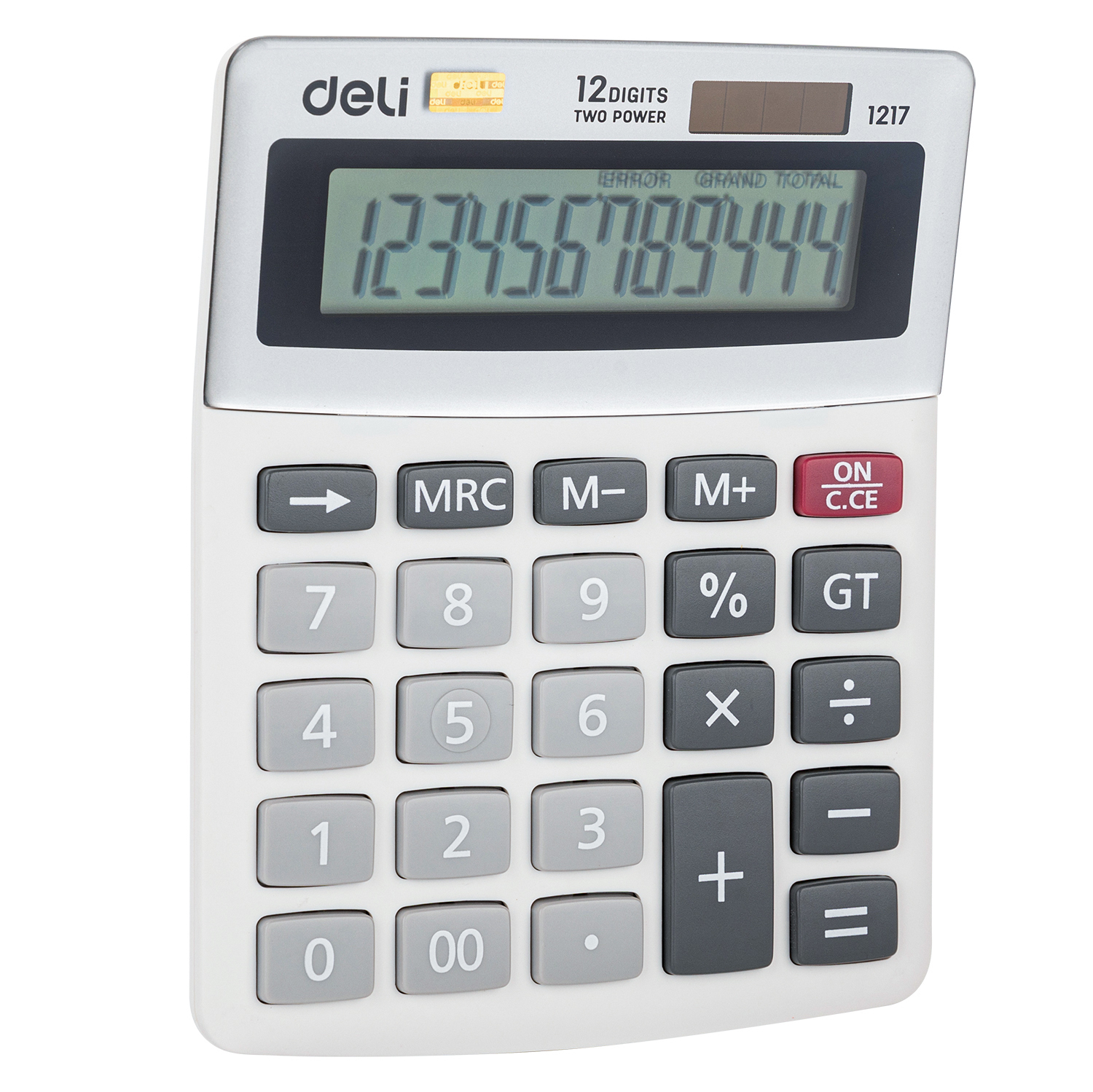 Calculadora Pequeña de 12 Dígitos, Blanca